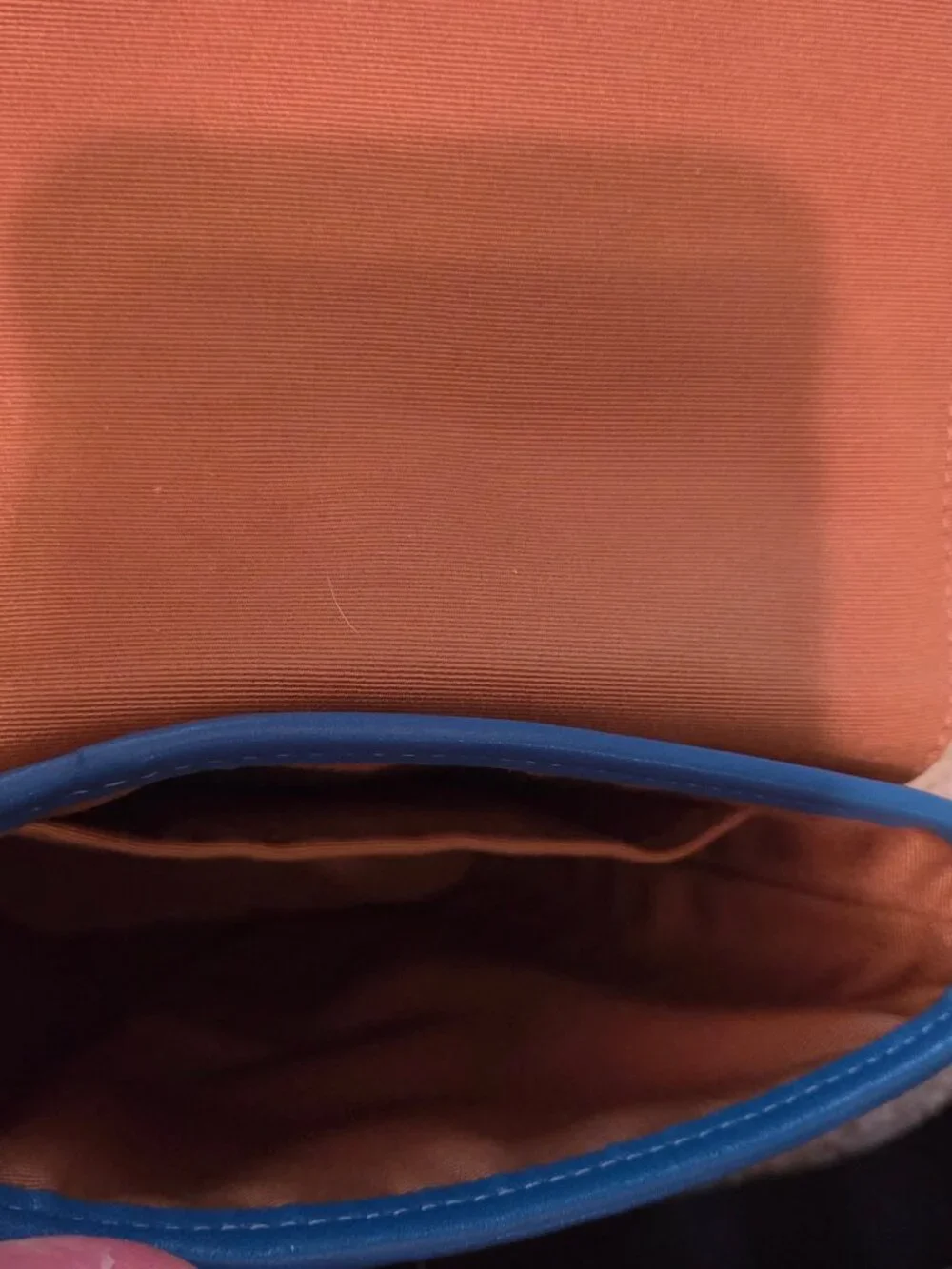 NWOT Khaki Blue & Black Coach Crossbody Bag